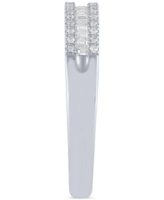 Diamond Baguette Band (1/5 ct. t.w.) in 10k White Gold