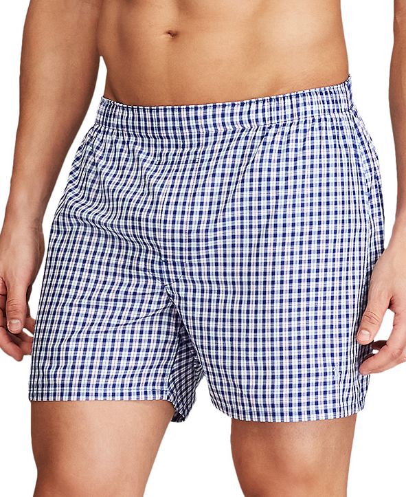 Polo Ralph Lauren Men's Classic 3Pack Woven Boxer & Reviews
