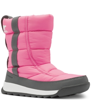 image of Sorel Little Kids Whitney Ii Puffy Mid Boots Women-s Shoes