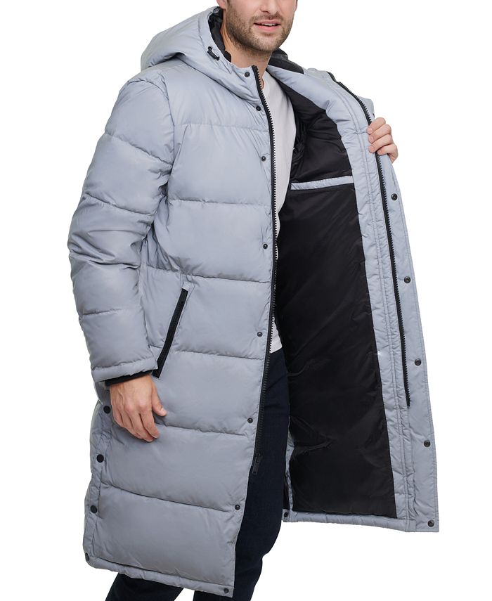 DKNY Long Hooded Parka Men's Jacket, Created for Macy's & Reviews Coats & Jackets Men Macy's