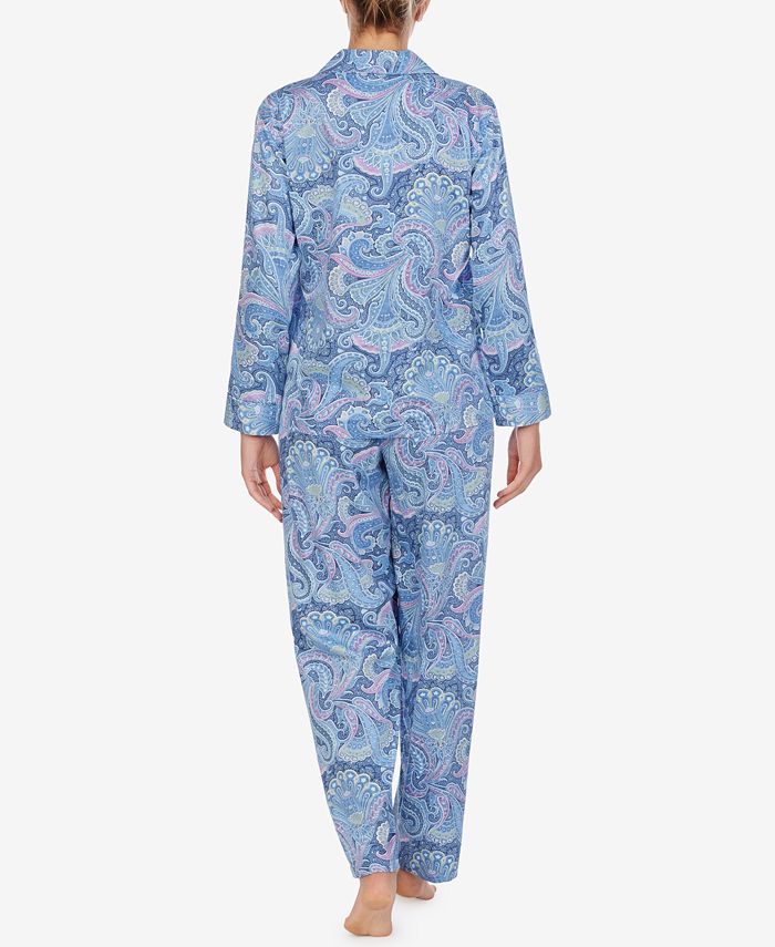Lauren Ralph Lauren Printed Pajamas Set - Macy's