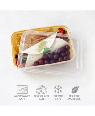 Bentgo Food Prep 1-Compartment Food Storage Containers, Pack Of 10 - Macy's