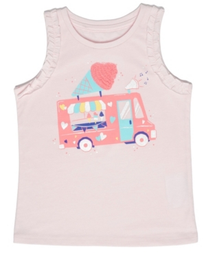 Little Girls Graphic Tank