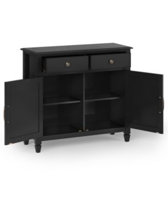 Connaught Solid Wood Entryway Storage Cabinet