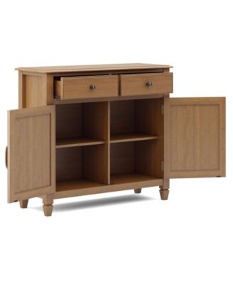 Connaught Solid Wood Entryway Storage Cabinet