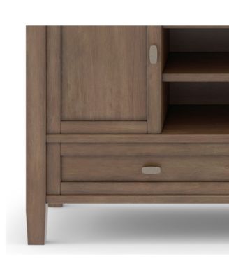Warm Shaker Solid Wood TV Media Stand
