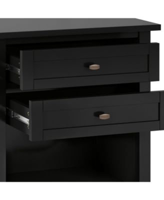 Warm Shaker Bedside Table