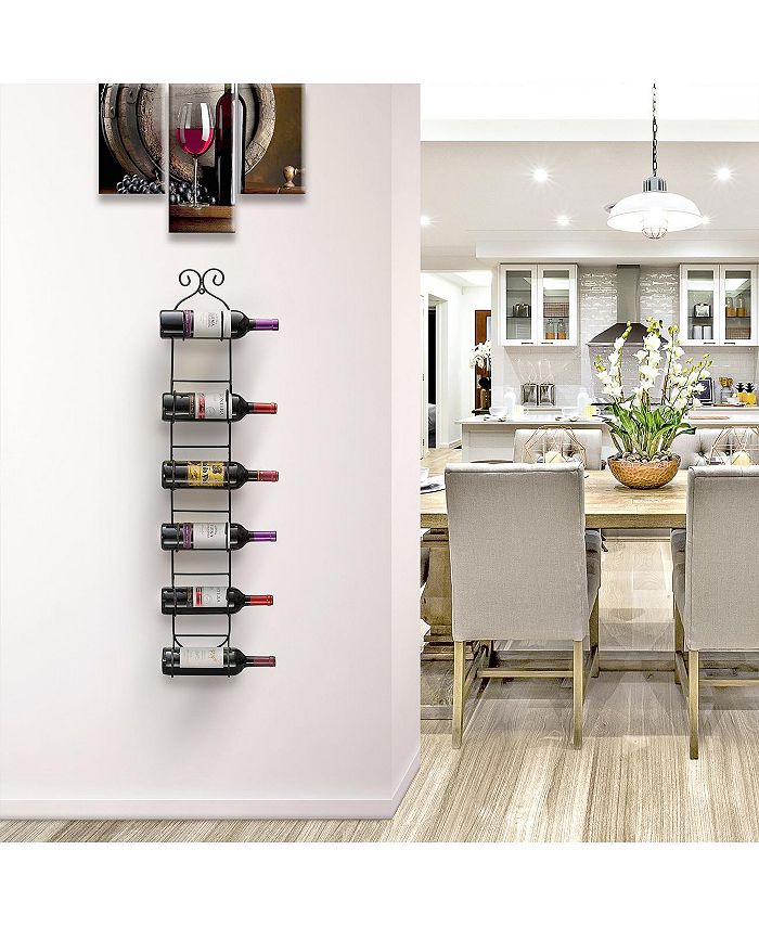 Sorbus Wall Mount Wine Rack Macy's