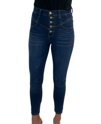 Celebrity Pink - Juniors' Cotton Corset Skinny Jeans