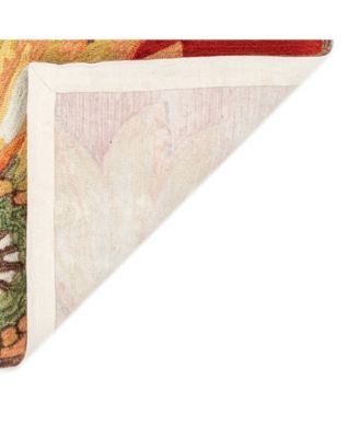 Frontporch Sunflower Red 2' x 3' Outdoor Area Rug