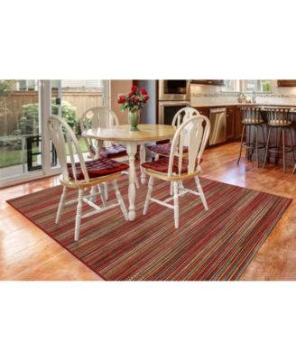 Liora Manne Marina Stripes 6'6" x 9'4" Area Rug