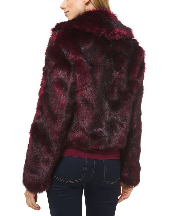 Michael Kors Faux-Fur Jacket & Reviews - Coats & Jackets - Women - Macy's