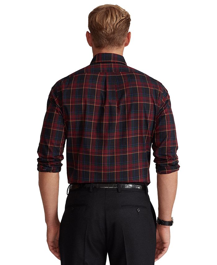 Polo Ralph Lauren Men's ClassicFit Plaid Twill Shirt Macy's