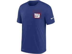 Nike New York Giants Men's Dri-Fit Cotton Facility T-shirt