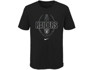 Nike Oakland Raiders Youth Football Icon T-Shirt