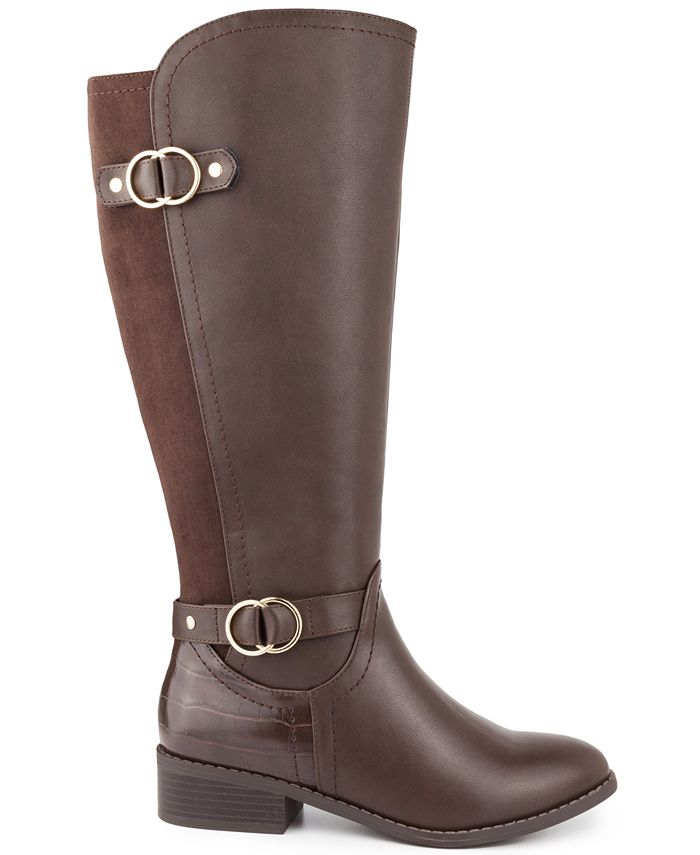 Karen Scott Leandraa WideCalf Riding Boots, Created for Macy's