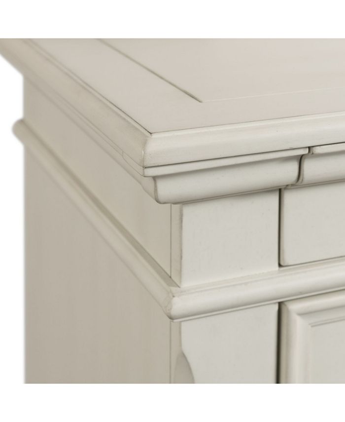 Picket House Furnishings Brooks 3Drawer Nightstand with USB Ports Macy's