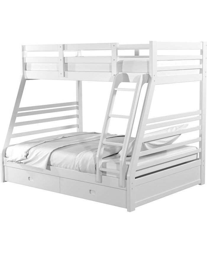 Laudrie Twin Over Full Bunk Bed, Macys Bunk Beds