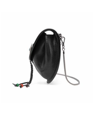 Women's Genuine Leather Garden Peony Crossbody