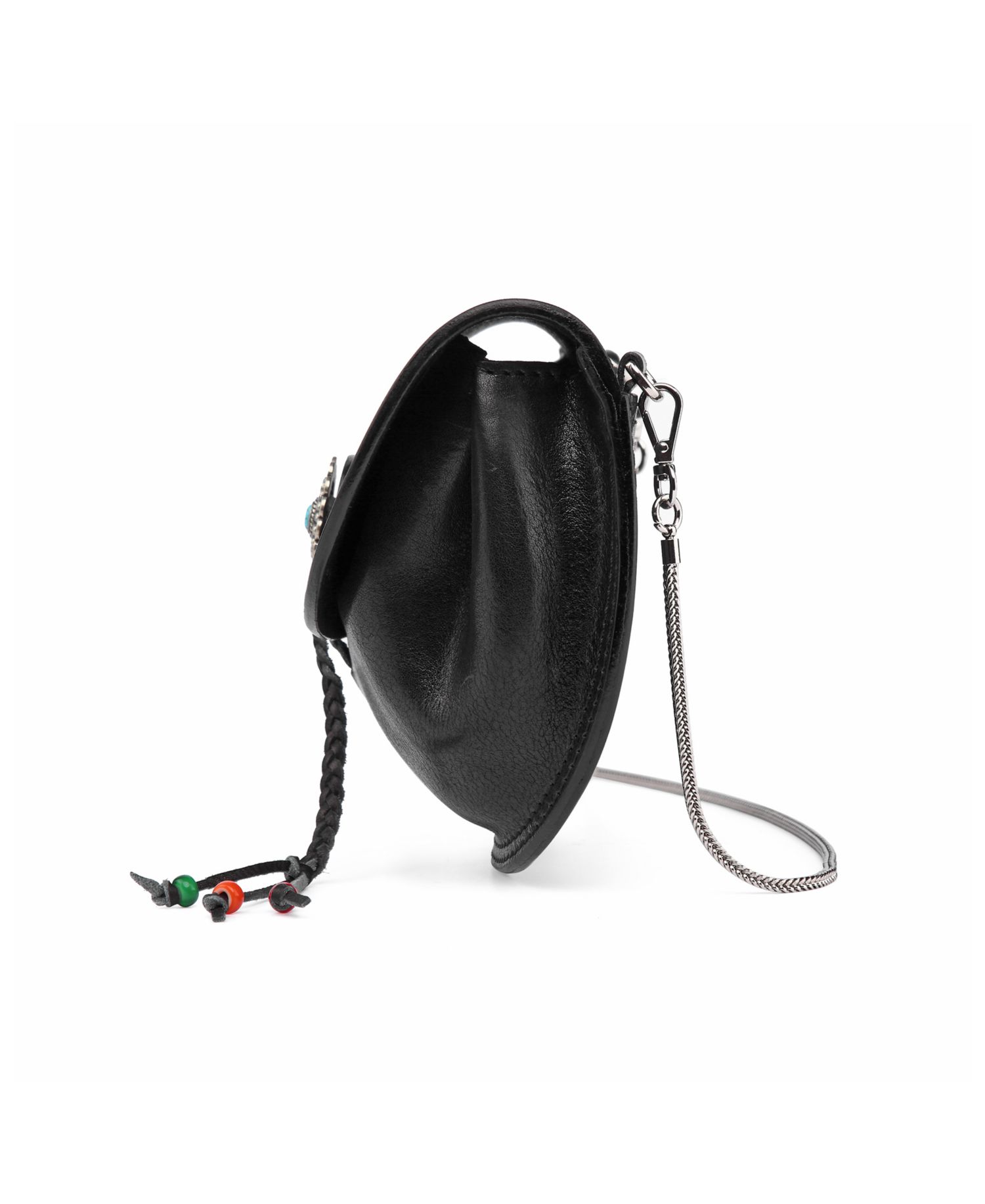 Women's Genuine Leather Garden Peony Crossbody