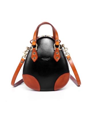 Women's Genuine Leather Fairy Lantern Mini Satchel