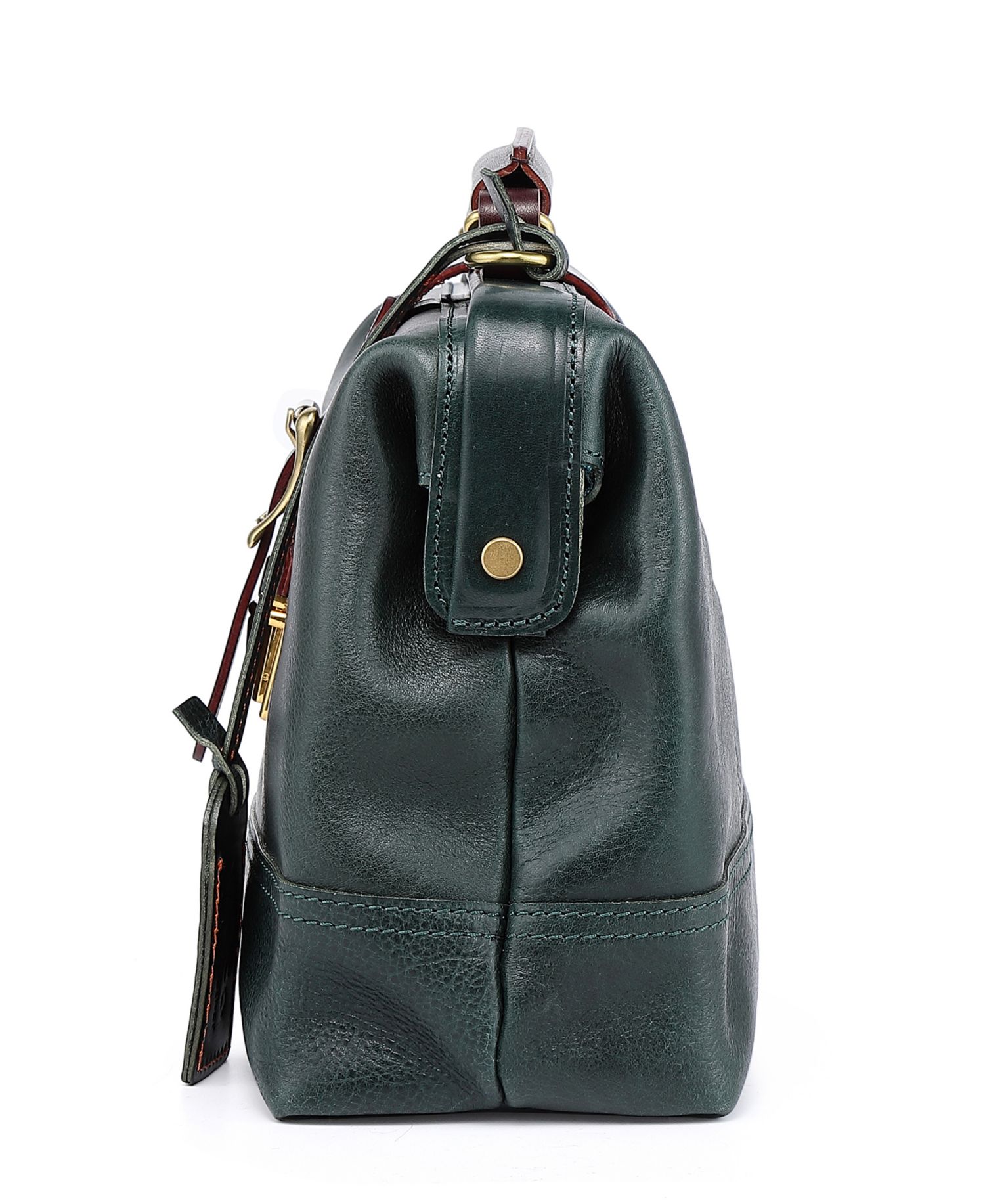 Doctor Small Leather Crossbody Satchel Bag