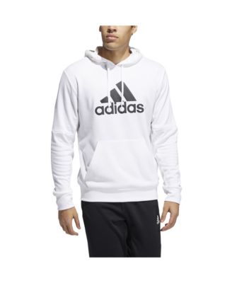 adidas white mens hoodie