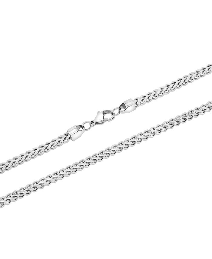 C&C Jewelry Macy's Men's Franco Link Chain Bracelet and Necklace Set in