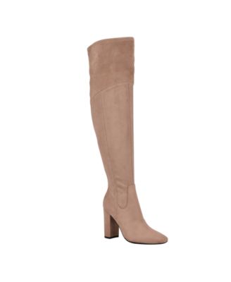 guess thigh high suede boots