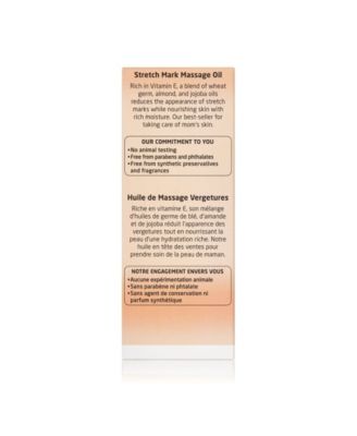 Stretch Mark Massage Oil, 3.4 oz