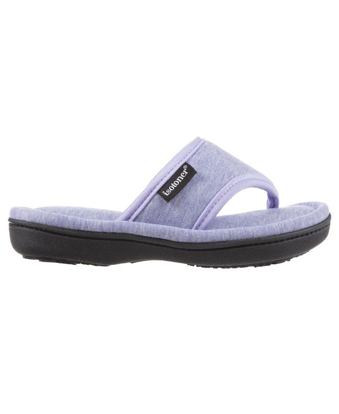 Isotoner Signature Women's Jersey Cambell Thong Slippers Macy's