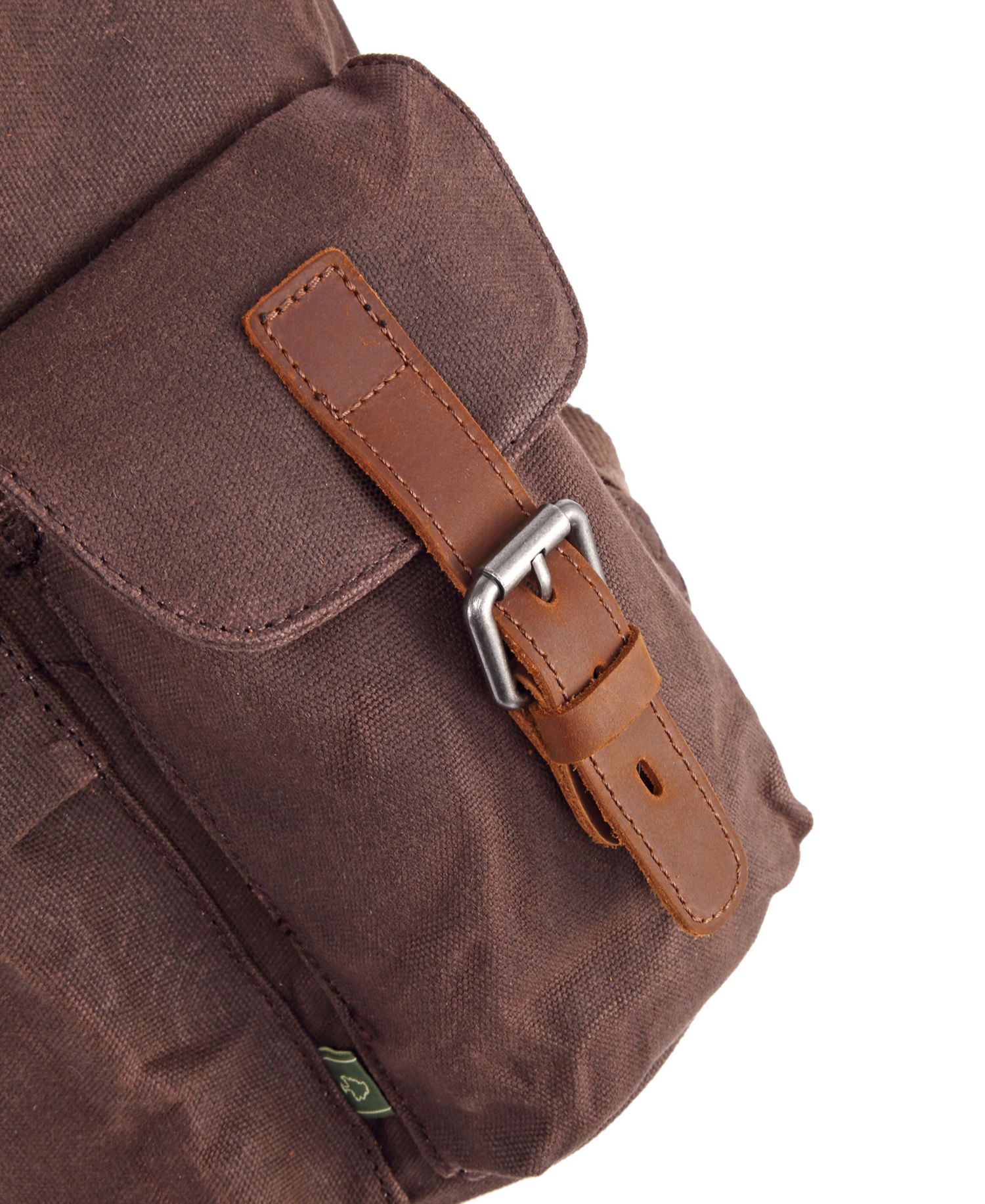Stone Creek Waxed Canvas Backpack Handbag