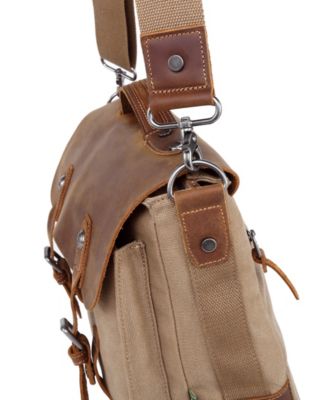 Hudson Canvas Messenger Bag