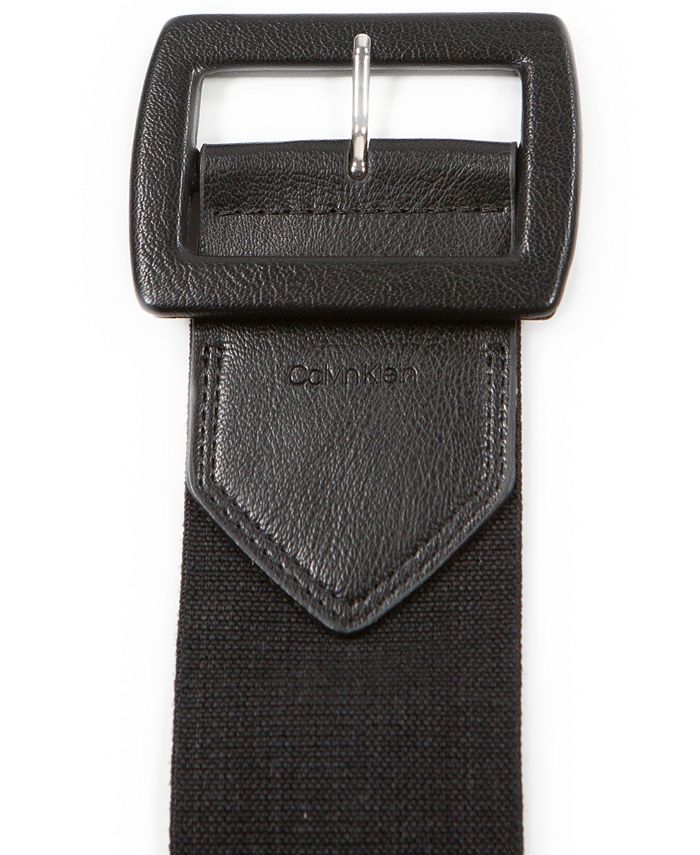 Calvin Klein 65MM Flat-Strap Stretch Belt - Macy's