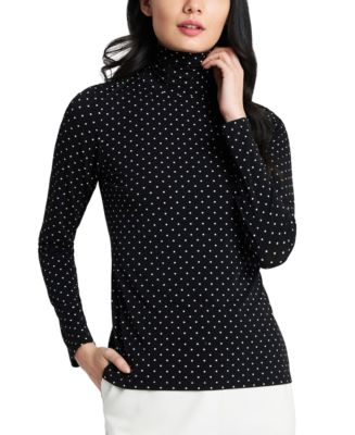 Polka sale dot turtleneck