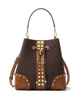 signature mercer gallery convertible bucket leather shoulder bag