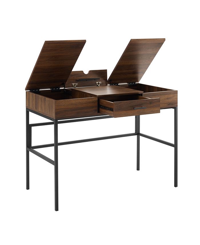 Walker Edison 42" Lift Top Storage Desk with Tablet Holder Macy's