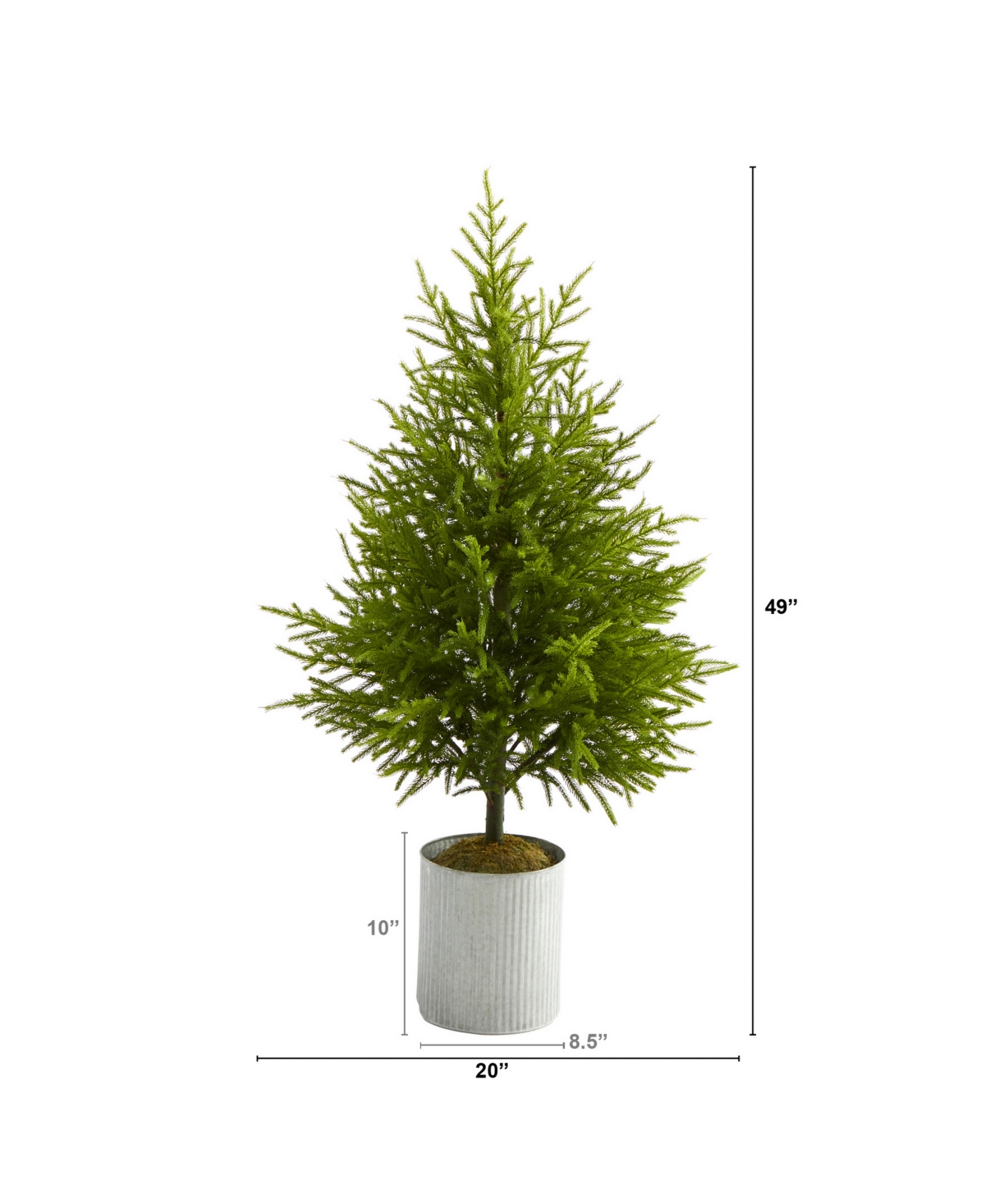 Nearly Natural Norfolk Island Pine 