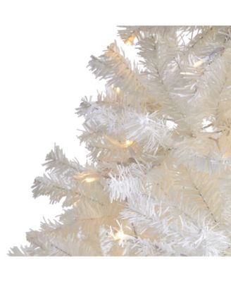 Artificial Christmas Tree with 1380 Bendable Branches and 400 Clear LED Lights