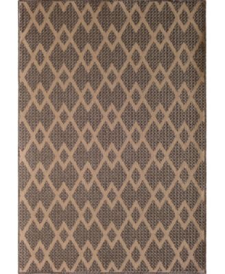 Portland Textiles Napoli Chevron Tan 6'7
