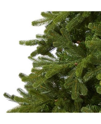 Washington Fir Artificial Christmas Tree with 600 Clear Lights and 1610 Bendable Branches