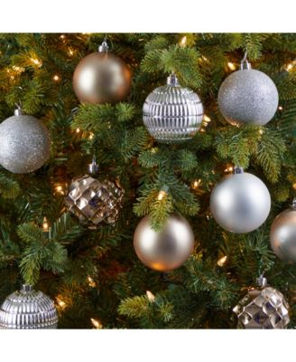 Holiday Shatterproof, 40 Count Christmas Tree Ornament Box Set