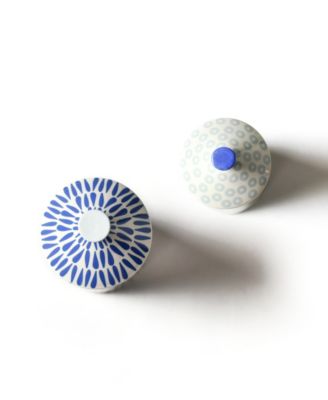 Iris Canisters, Set of 2