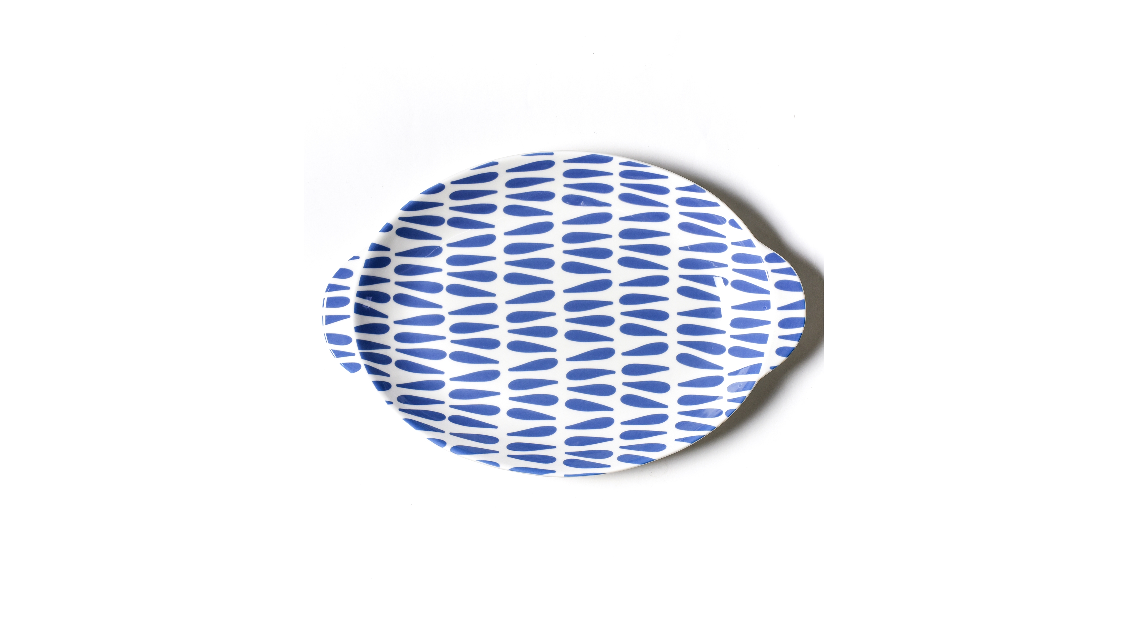 Coton Colors Drop Large Handled Oval Platter