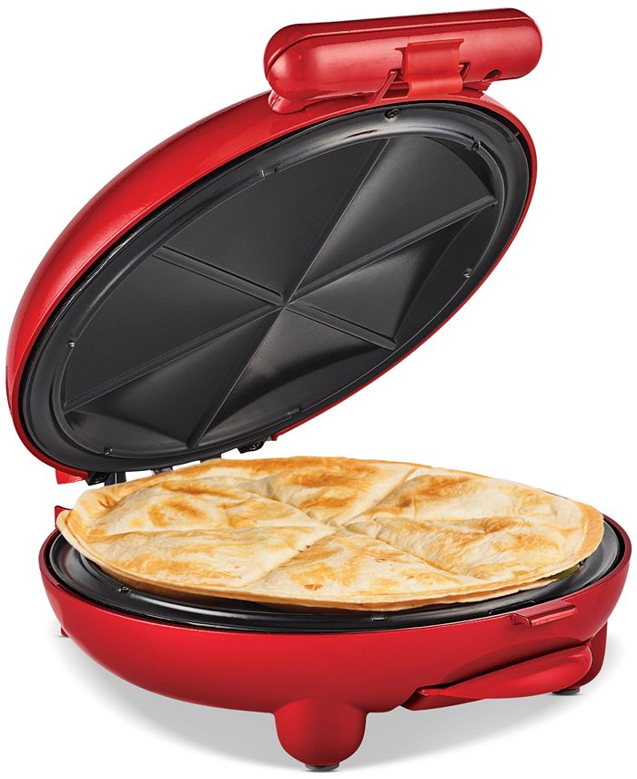 8 inch Quesadilla Maker Compact with Nonstick Plate Indoor Electric  Countertop