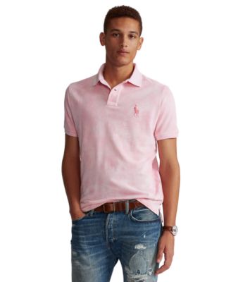 mens pink polo shirts