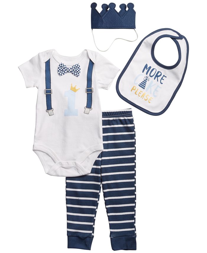 Kyle & Deena Kyle and Deena Baby Boy 1st Birthday 4pc Gift Set Macy's