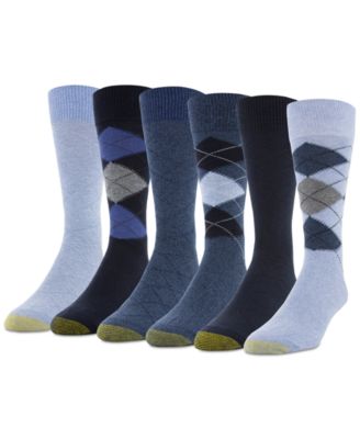 Gold Toe - Men's 6-Pack Campbell Argyle Socks