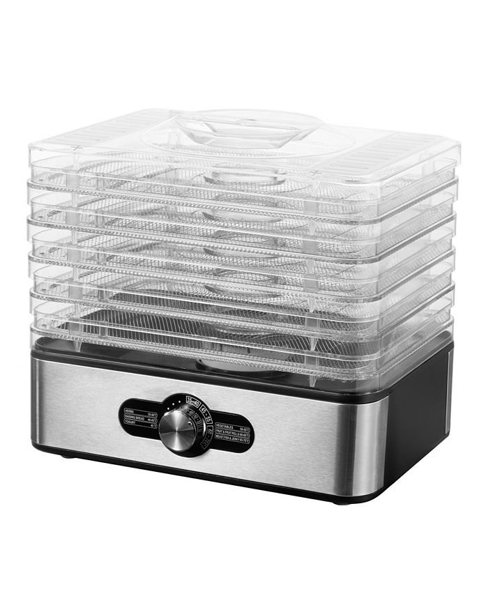 Elite by Maxi-Matic Stainless Steel Tray Programmable Food
