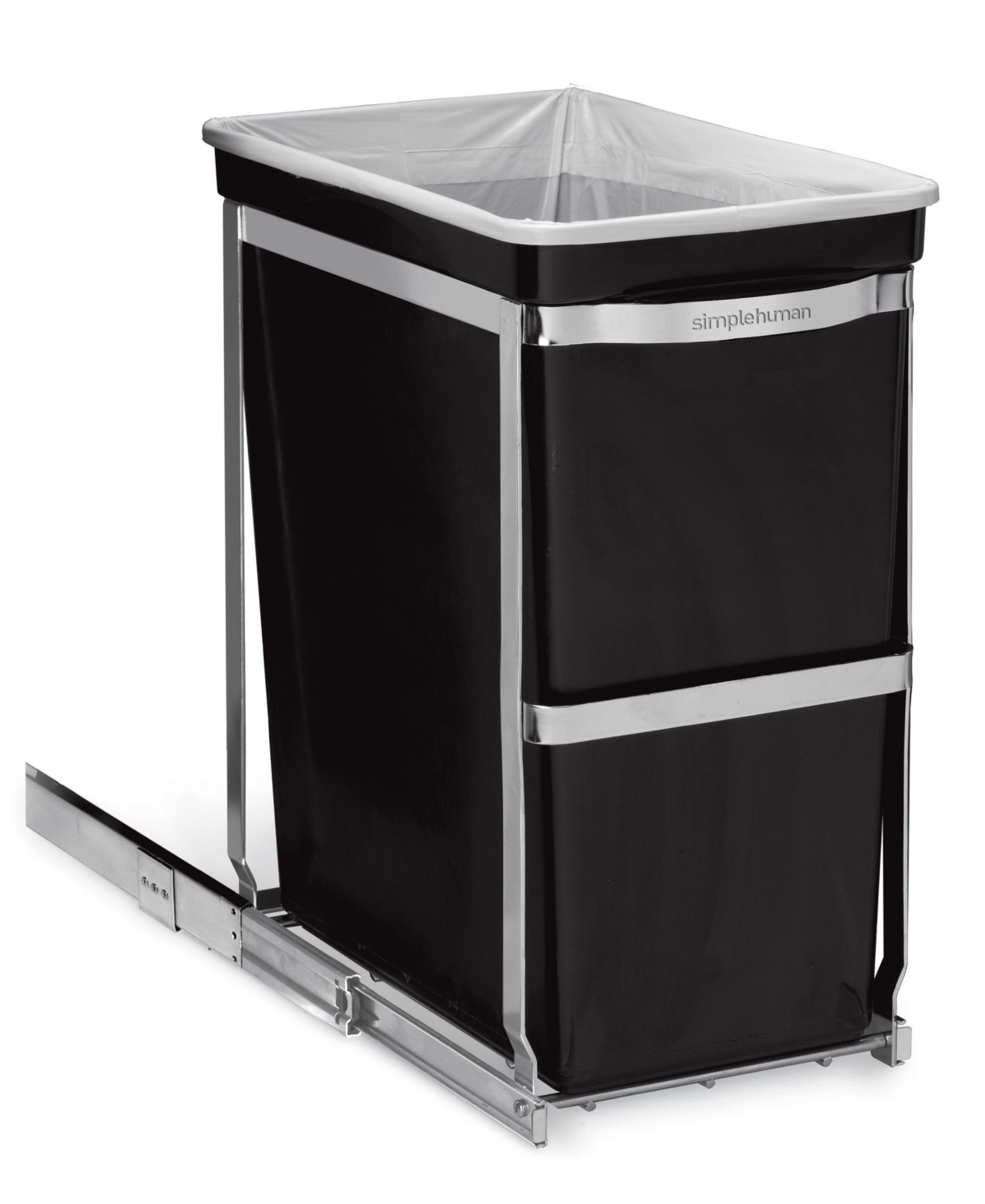 simplehuman Under-the-Counter 30 Liter Pull Out Trash Can
